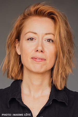 Julie Fortin, comédienne, agence Blanche Servenay